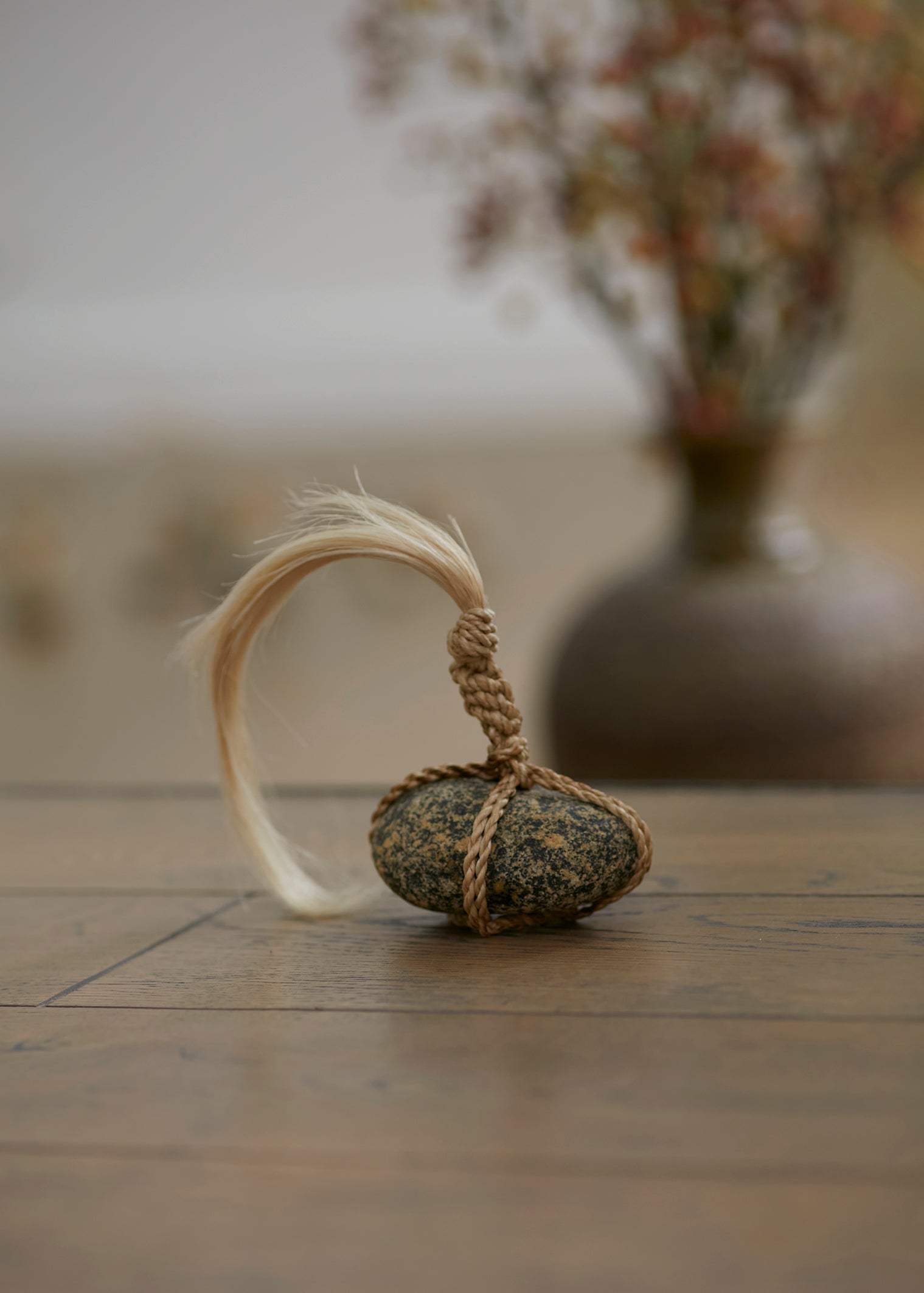 Exhibition view featuring work by Tosei Shinabe