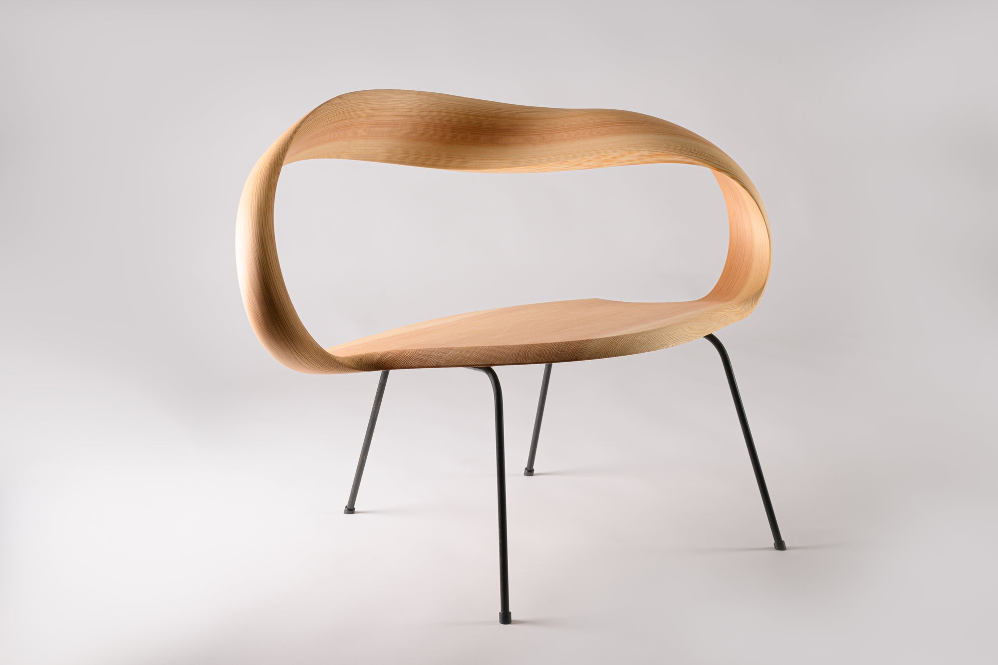 Yoshino 1seater chair by Kenta Hirai